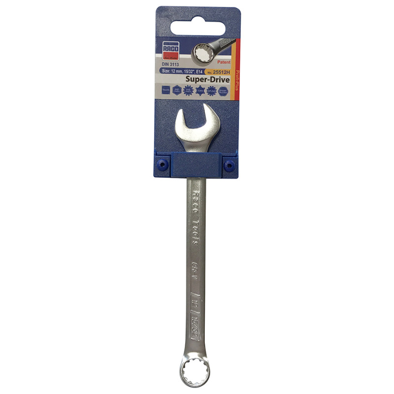 Clé Mixte SUPERDRIVE 12mm - L165mm - 25512H