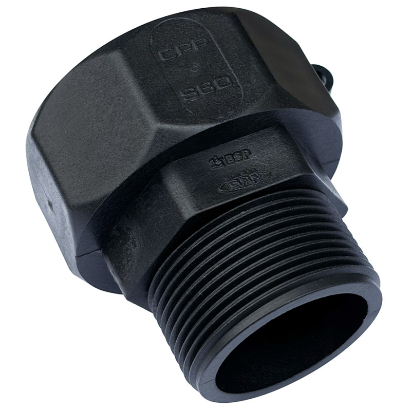 Raccord PP S60x6 - M40x49 - V