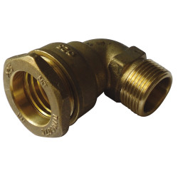 Raccord laiton SE coude mâle - ø25 - 20x27 - V