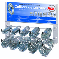 Présentoir 100 colliers panachés W1 NP