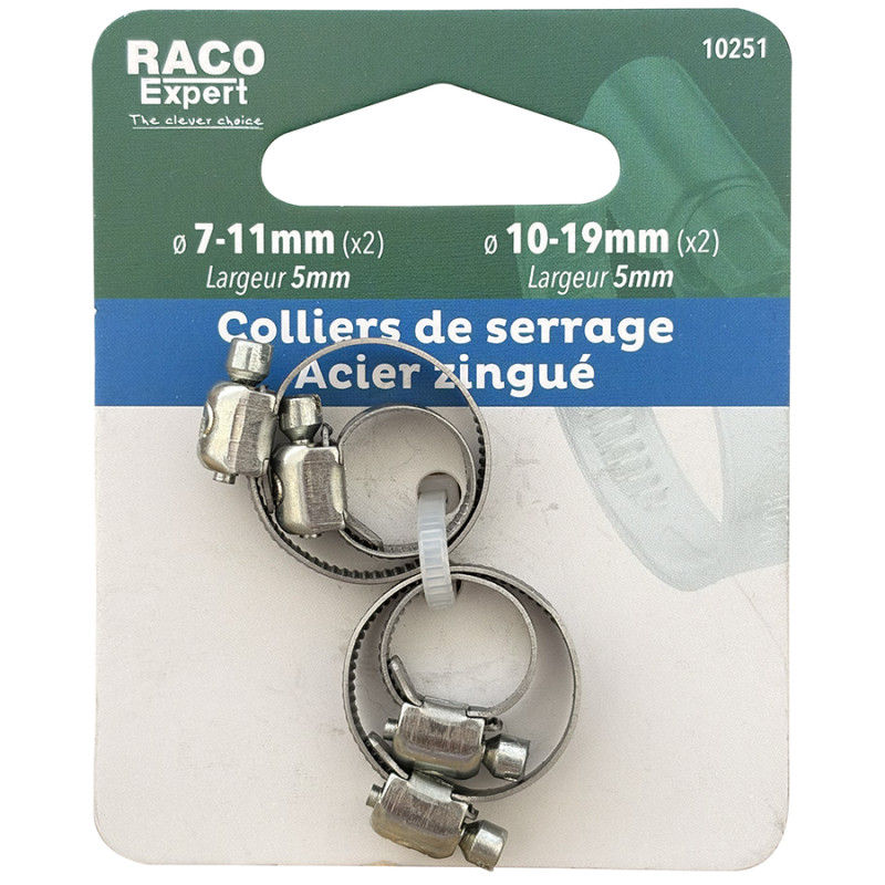 Assortiment 4 colliers W1 5mm (2 x 7-11/10-19) carte