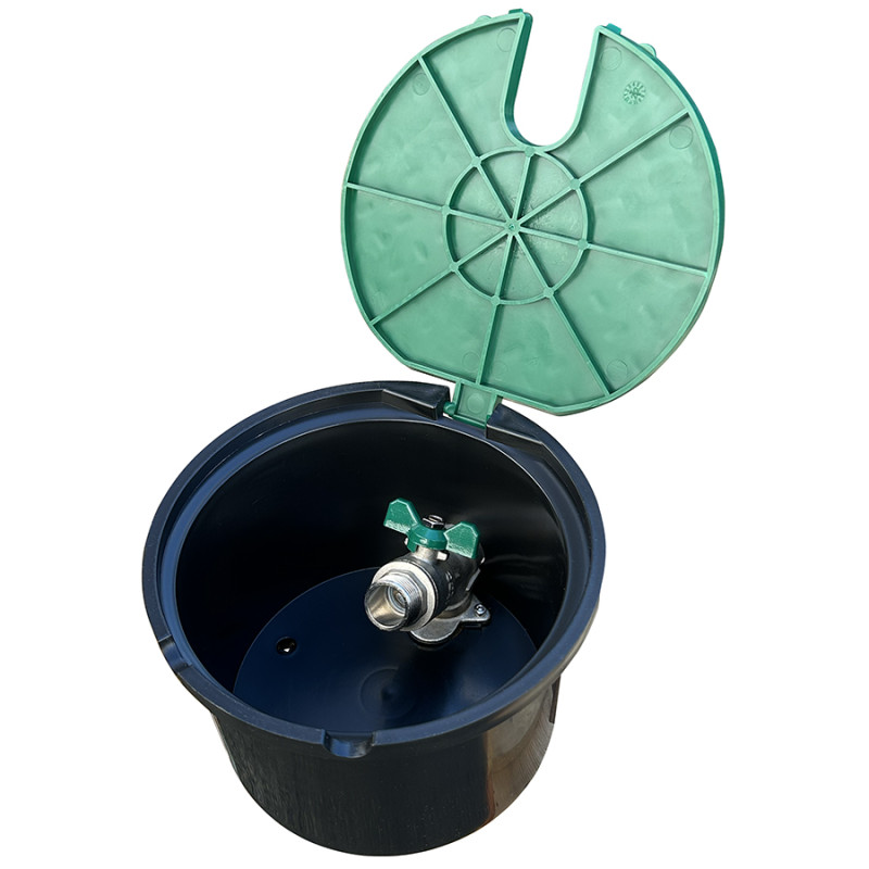 Bouche d'arrosage F 20/27 - Vanne M 20x27 - V