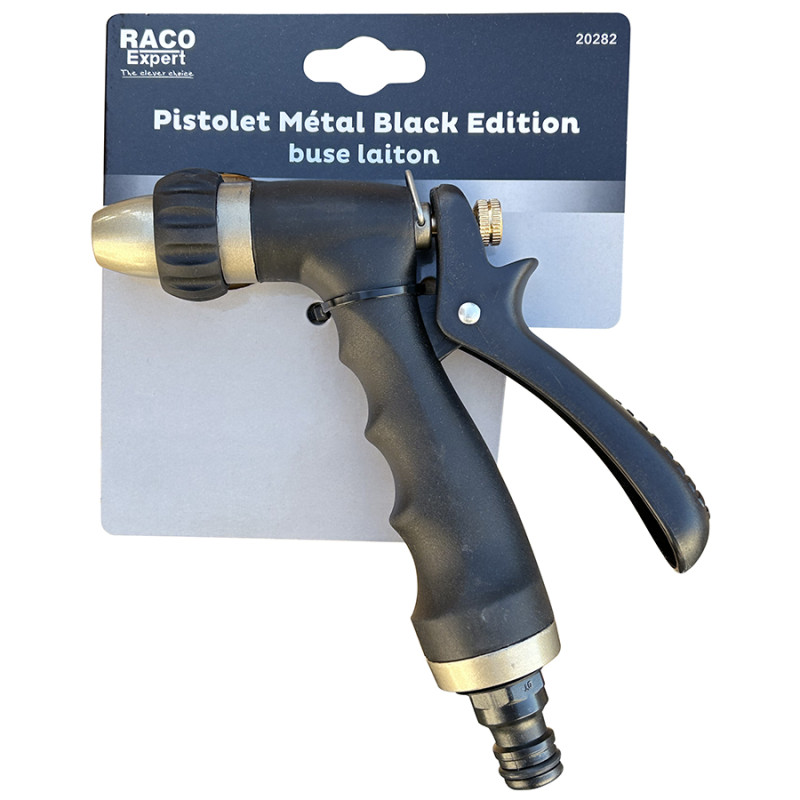 Pistolet Métal Black Edition buse laiton - B